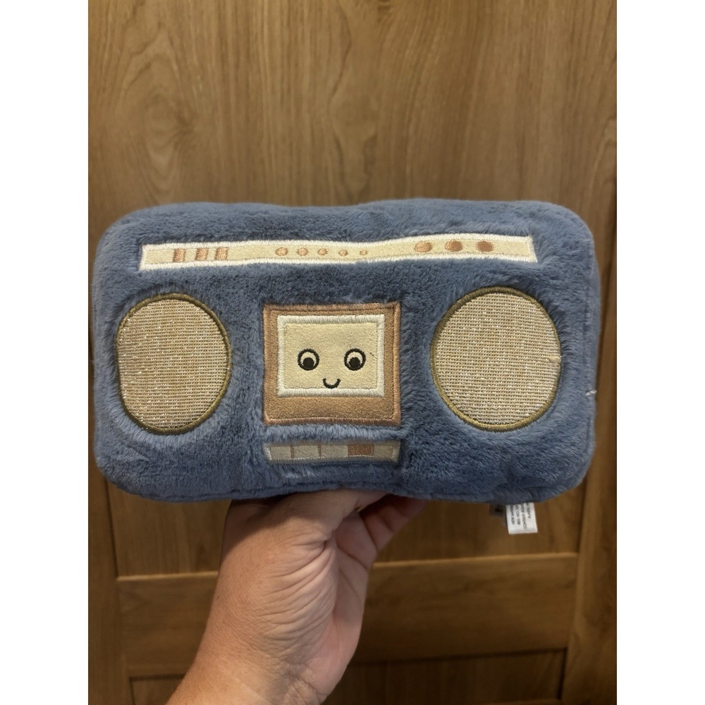 Jellycat Widdedy Boombox Plush WORKING SOUND Stuffy